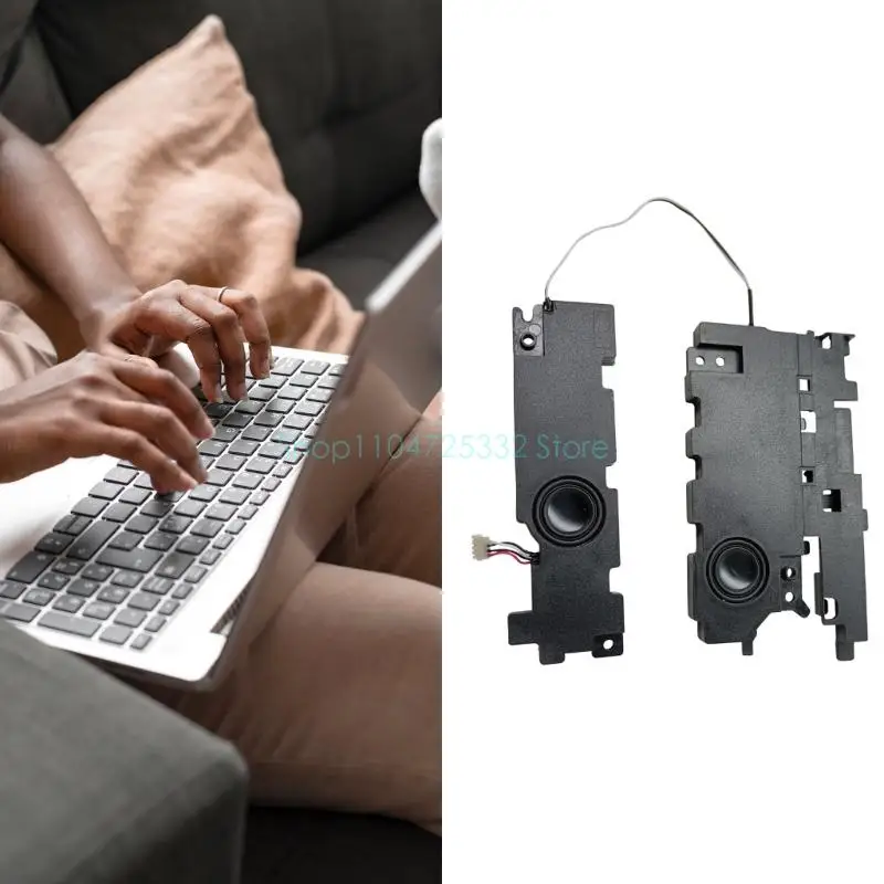 Replacement Left & Right Speakers for HP 15-DY/15S-FQ/15-EF/15S-EQ Laptops Fix Muffled/Distorted/Buzzing Sound