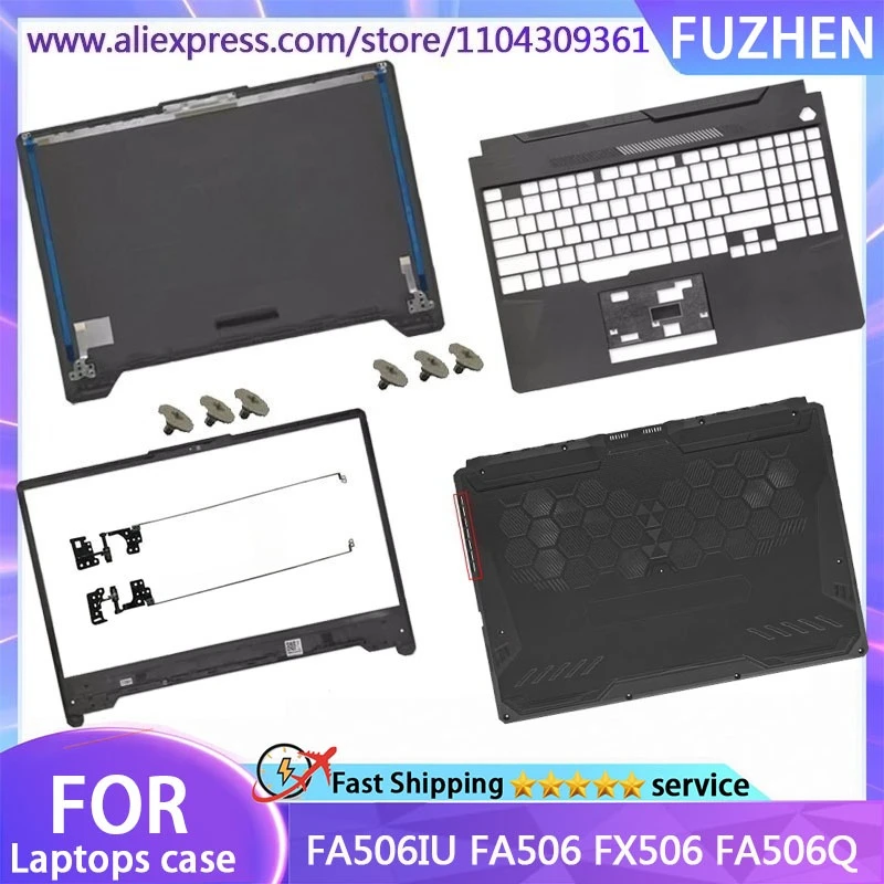 

New Cover For FA506IU FA506 FX506 FA506Q LCD Rear Cover/Front Frame/Palm Pad/Bottom Cover/Hinge black