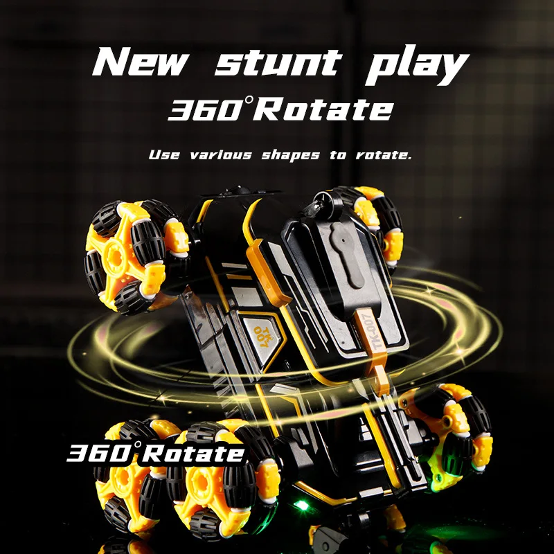 Samochód zdalnie sterowany z indukcją gestów, deformujący się, zdalnie sterowany drift, spray, wspinaczka, pojazd terenowy