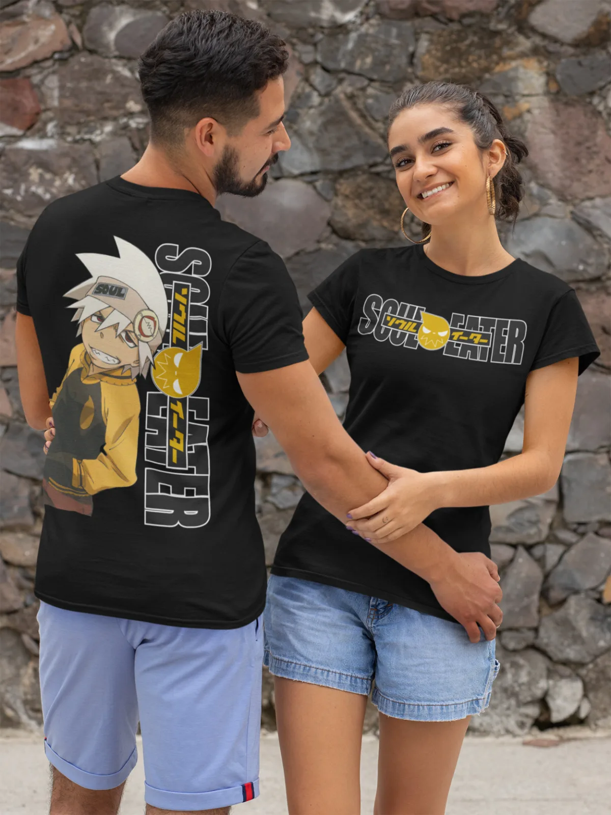 Soul Eater Evans unisex T-shirt Anime Soul Eater new 2022 shirt front and back