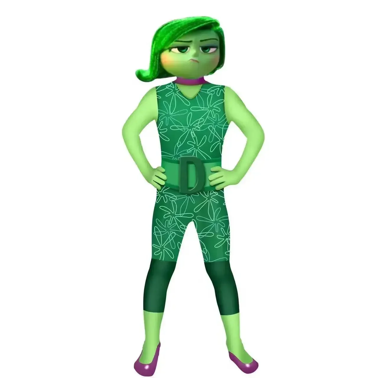 Jupe transfrontalière pour enfants, nouvelle collection 2023, à l'envers, 2 colère, Cosplay, couleur unie, sans manches, robe