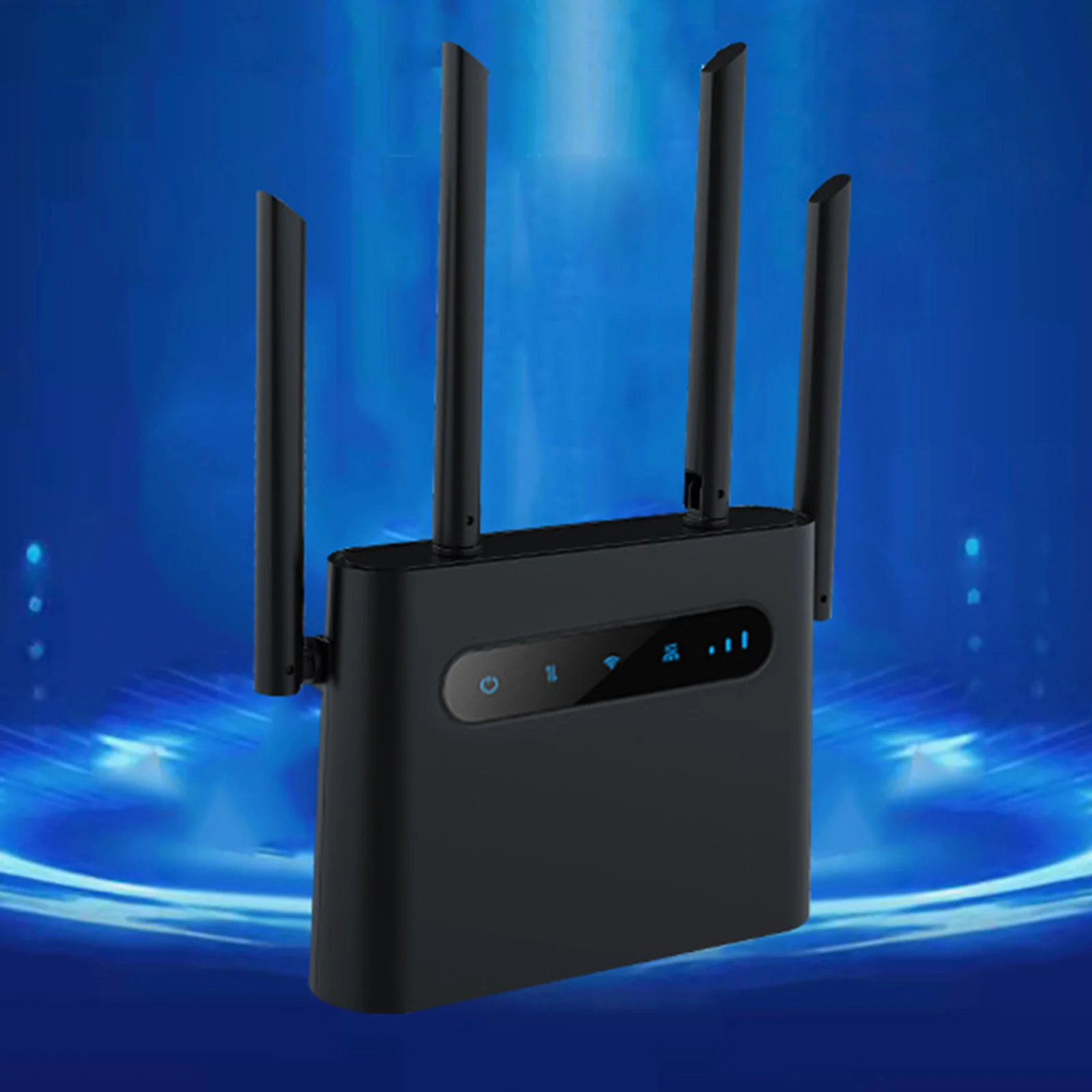 Router 4G LTE con Slot per Scheda SIM e Firewall per Fabbriche, Uffici e Strade