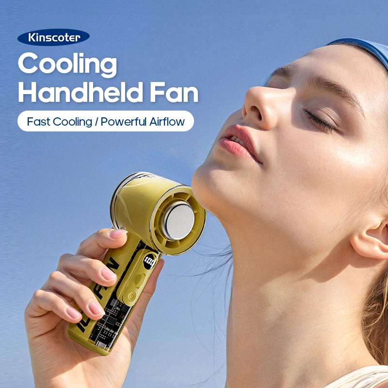 

Портативный охлаждающий ручной вентилятор, 100 скоростей, регулируемый мини-открытый турбовентилятор, 3000 мАч, циркуляционный охладитель воздуха со светодиодным экраном