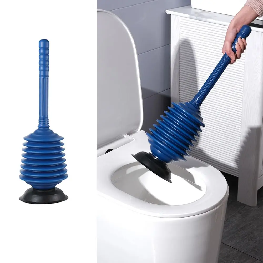 Sink Portable Toilet Plunger Floor Drain Waste Disposer Reusable Cleaning Tool Toilet Floor Drain Unclogger PE Durable