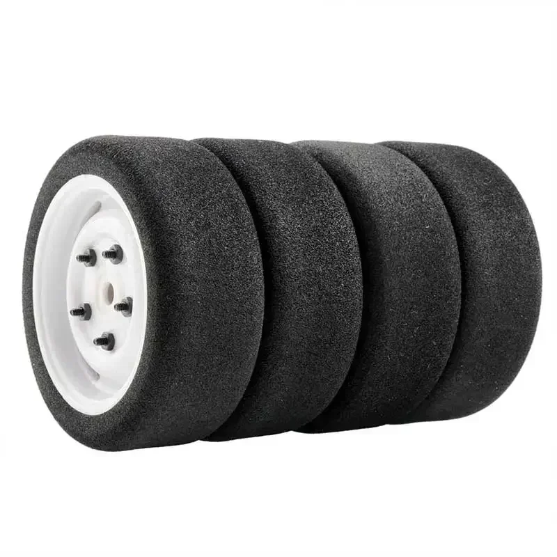 wltoys 144001 124019 124017 A959 parts 4pcs on road foam tyres 68MM wheel fit 12MM hex for 1/16 1/14 1/12 remotre contrl cars view 4