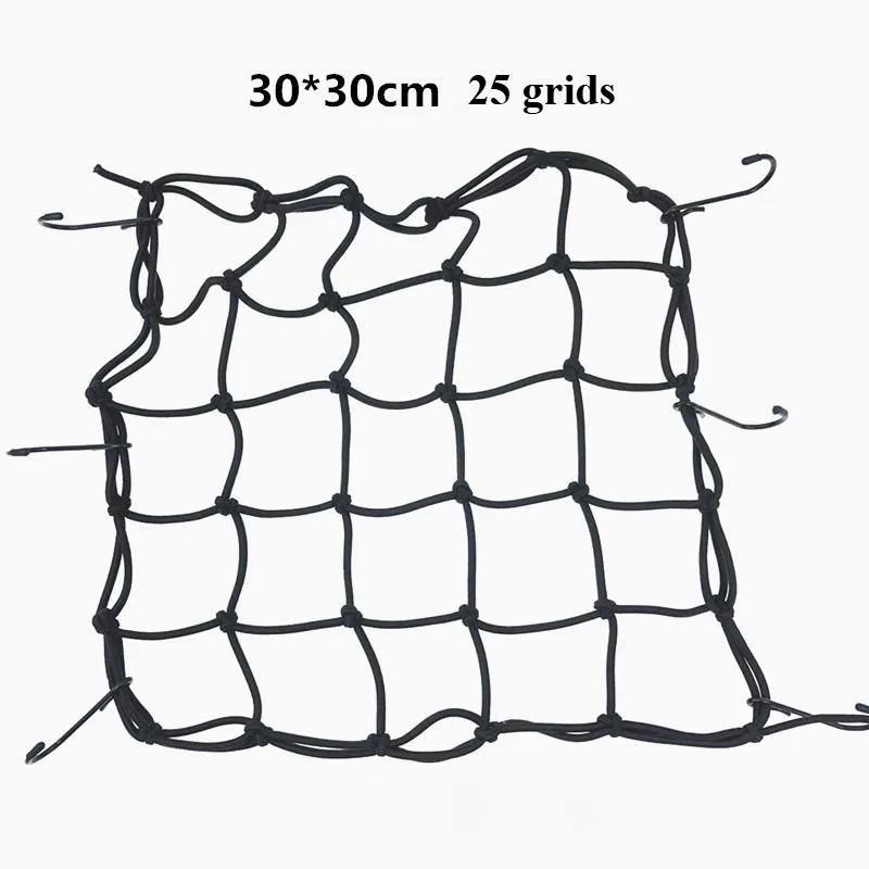 

Универсальный держатель для багажа на мотоцикле, сетка для хранения, эластичная сетка для топливного бака, велосипедный органайзер для груза, 30 х30 см, 40 х40 см