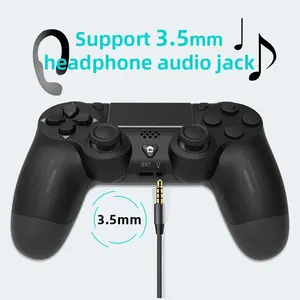 Data Frog-Bluetooth Trò chơi tương thích Trò chơi đối với PS4, Slim, Pro, PC Gamepad không dây, cần điều khiển đôi cho iOS, Android 10 Kiểm soát bán hàng chính PS4 đầy màu sắc - №2