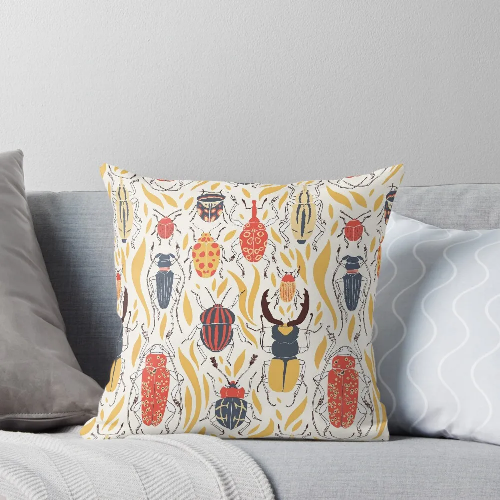 

beetles Throw Pillow Custom Cushion Cusions Cover Luxury Cushion Cover Cushions For Sofa pillow