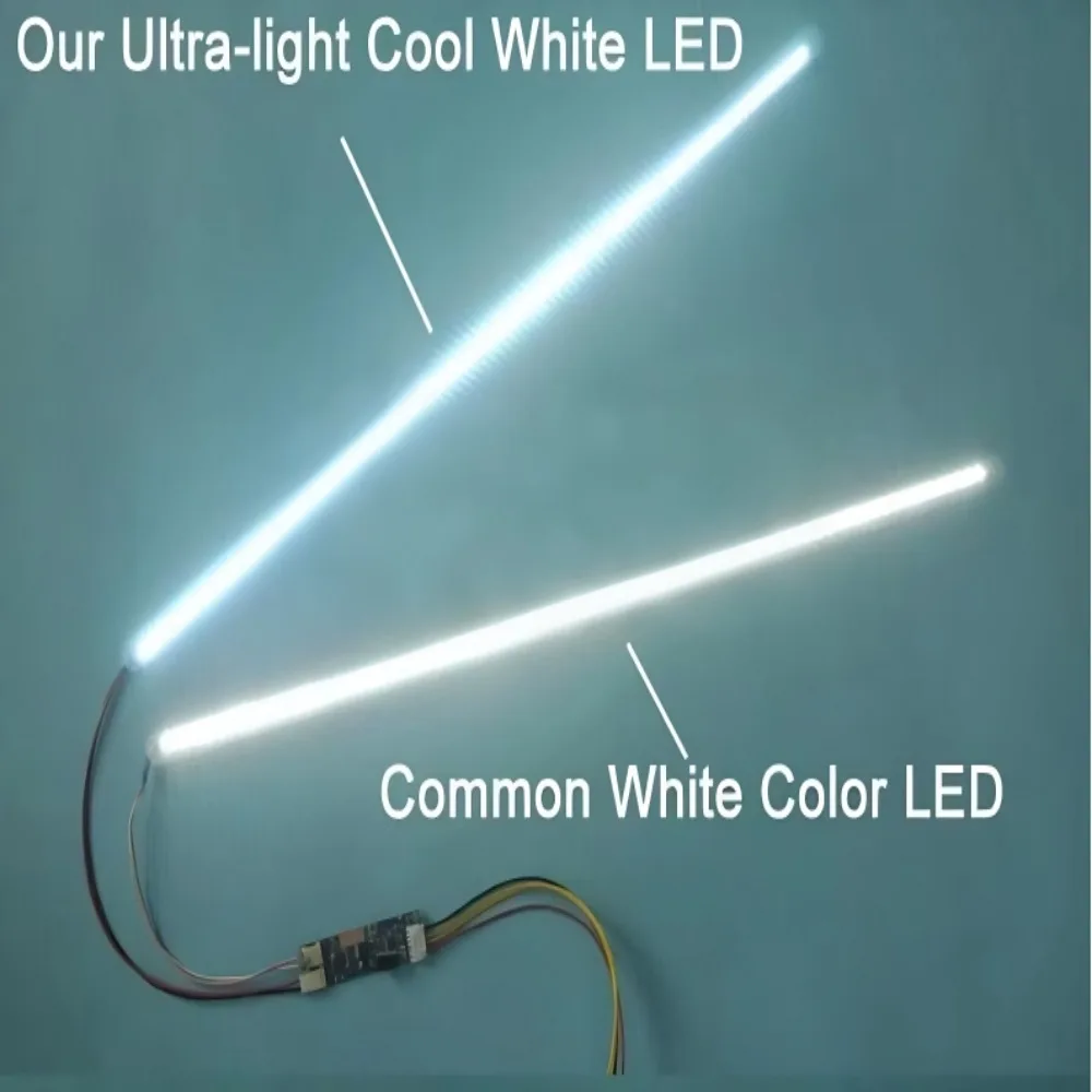 Kit de tira de retroiluminación LED de 385 mm, actualiza la pantalla LCD CCFL de 19 pulgadas al monitor LED