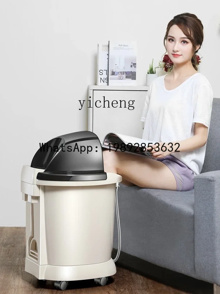 AA Electric Automatic Massage Kneecap Push Knee Foot Bath Barrel over Calf Foot Bath Tub