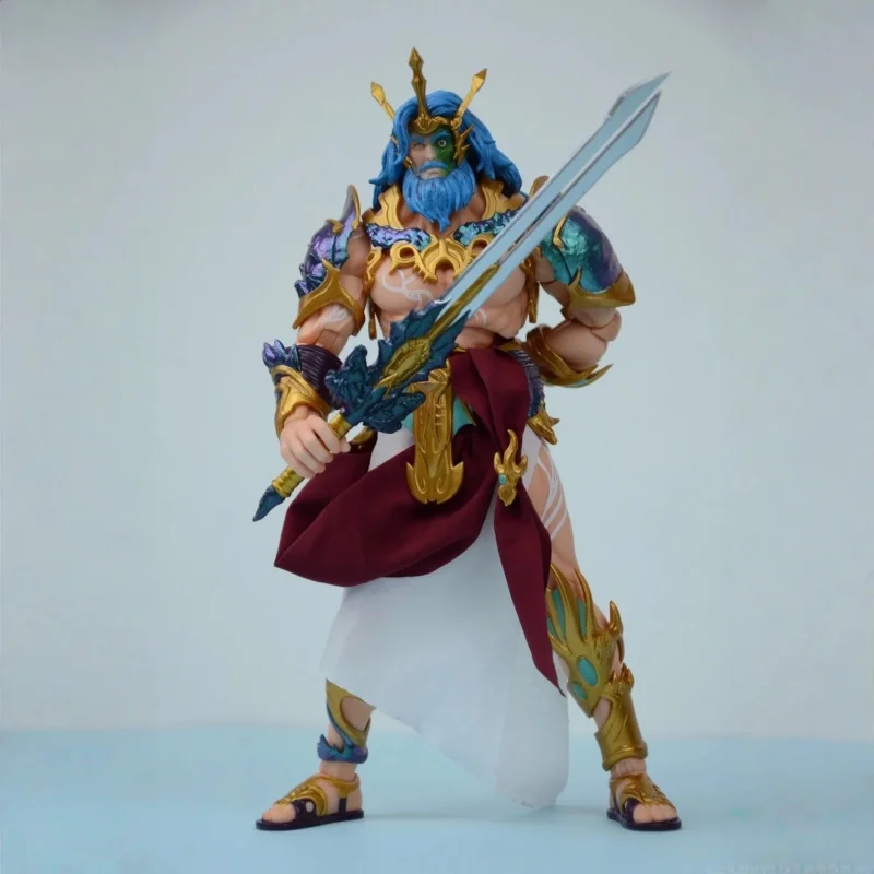 

In Stock Berserker Studios 1/12 Male Soldier All Nations Myth Gods of Series Zeus Poseidon Model Full Set 6" Action Figure Body