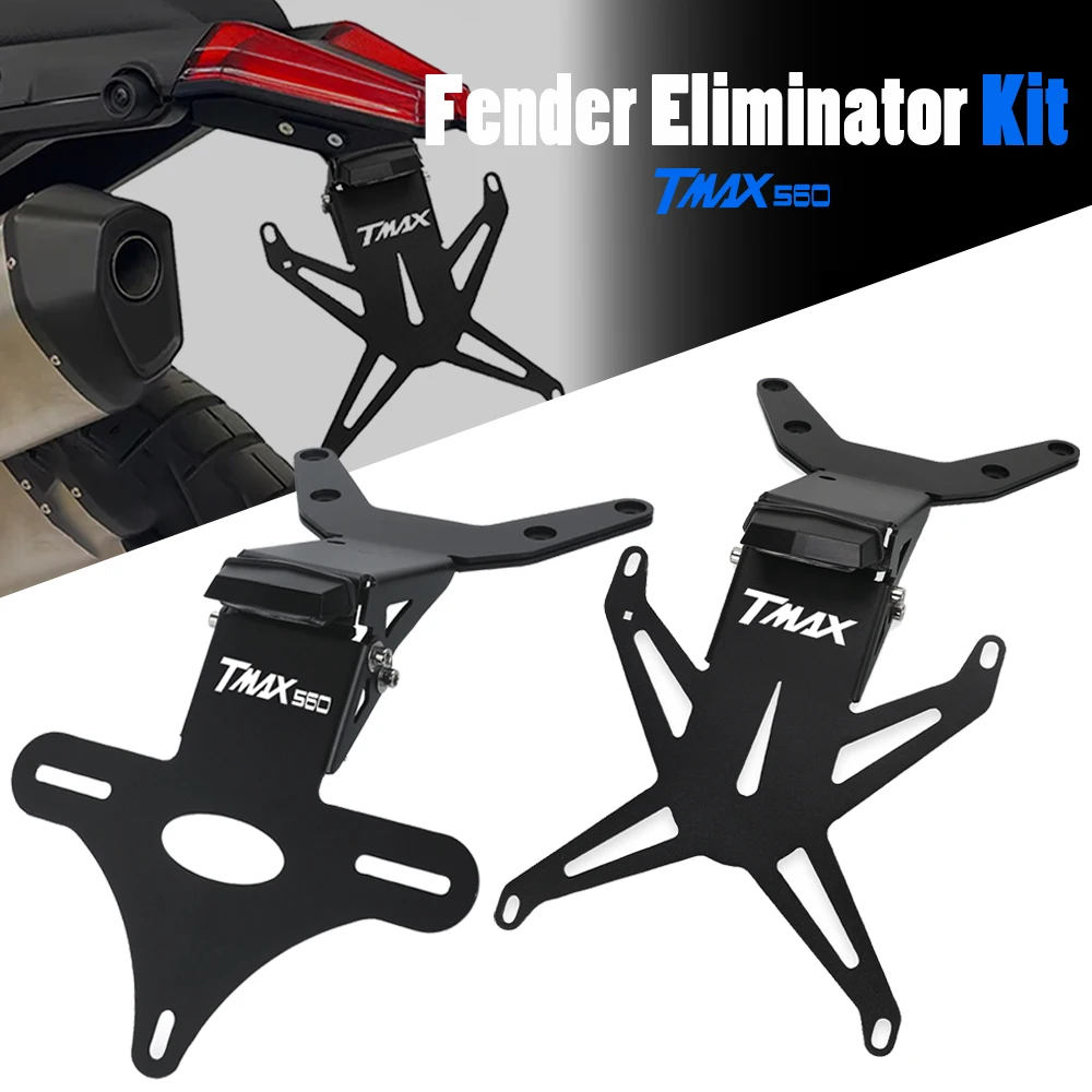 

Регулируемый кронштейн для перемещения номерного знака, комплект для устранения крыльев мотоцикла для Yamaha Tmax T-MAX 560 Tmax 560 2022-2025 2024