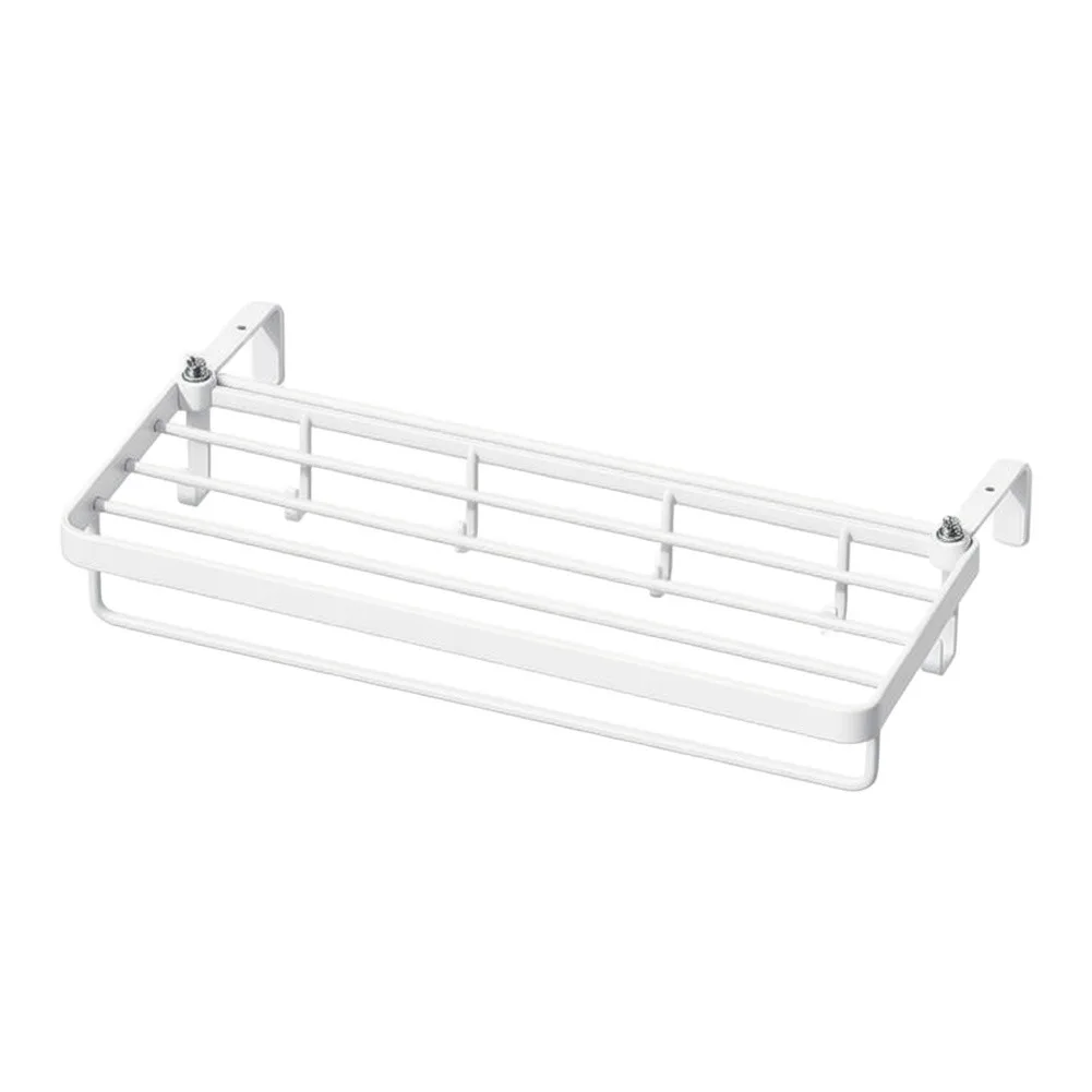 Radiator Clothes Rack Shelf Clip-On Organizer for Shoes Pillows and Lightweight Items Above Heating Pipes Stainless Steel