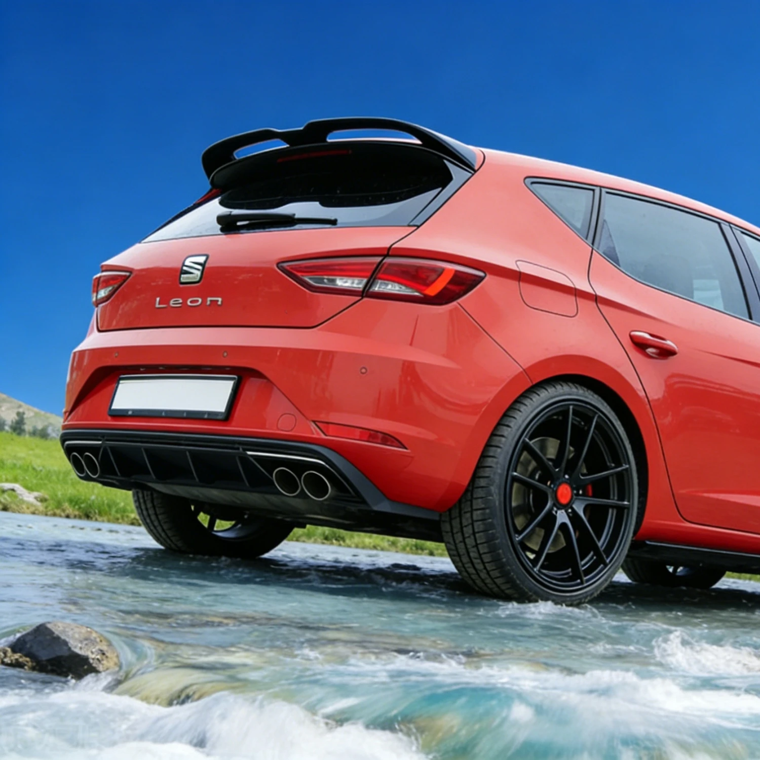 

Спойлеры на задний багажник в стиле Oettinger для Seat Leon MK3 5F S/S FR 5-дверный хэтчбек 2013-2019, глянцевый черный, тюнинг-аксессуары.
