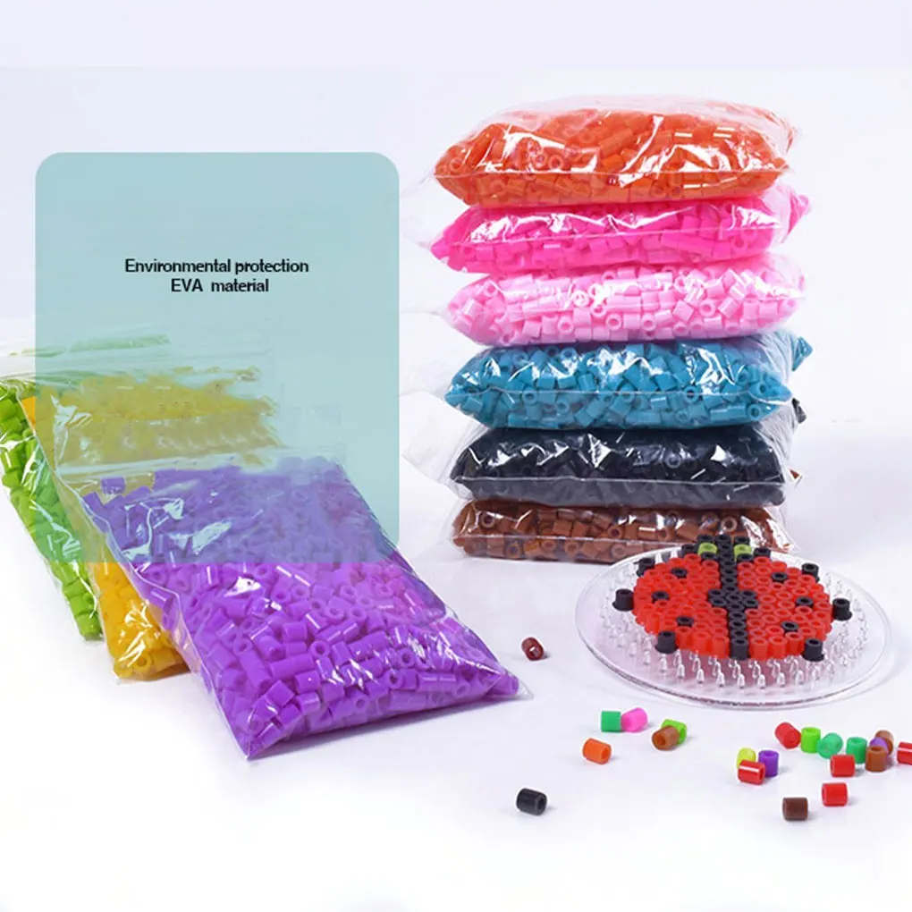 Kit di perline da 5mm fatto a mano per bambini che fanno bambini fai da te per bambini Kit fai da te colorato fai da te per adulti Kit artigianale