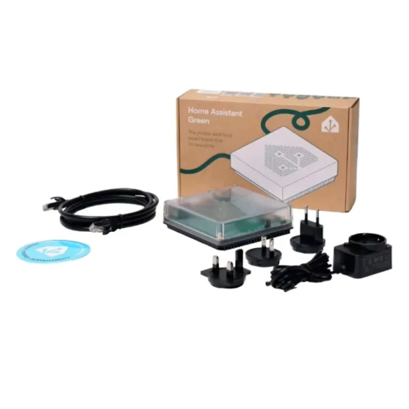 

Home Assistant Green The Easiest And Most Privacy-focused Way To Automate Your Home Plug In Power And Network Cles To Play