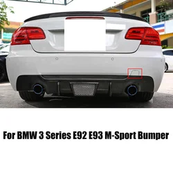 51127893147 그레이 자동차 리어 범퍼 토우 후크 아이 커버, M 스포츠 범퍼 포함, BMW 3 시리즈 E92 쿠페 E93 컨버터블 2007 2013