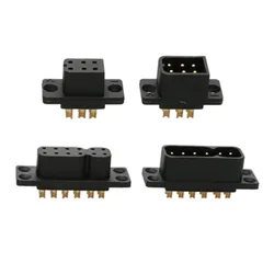 5Pairs 500V 5A JY6P JY12P Quick Release Plug Male Female Brushless Motor Servo Connector for RC Fixed Wing Aircraft Accessories