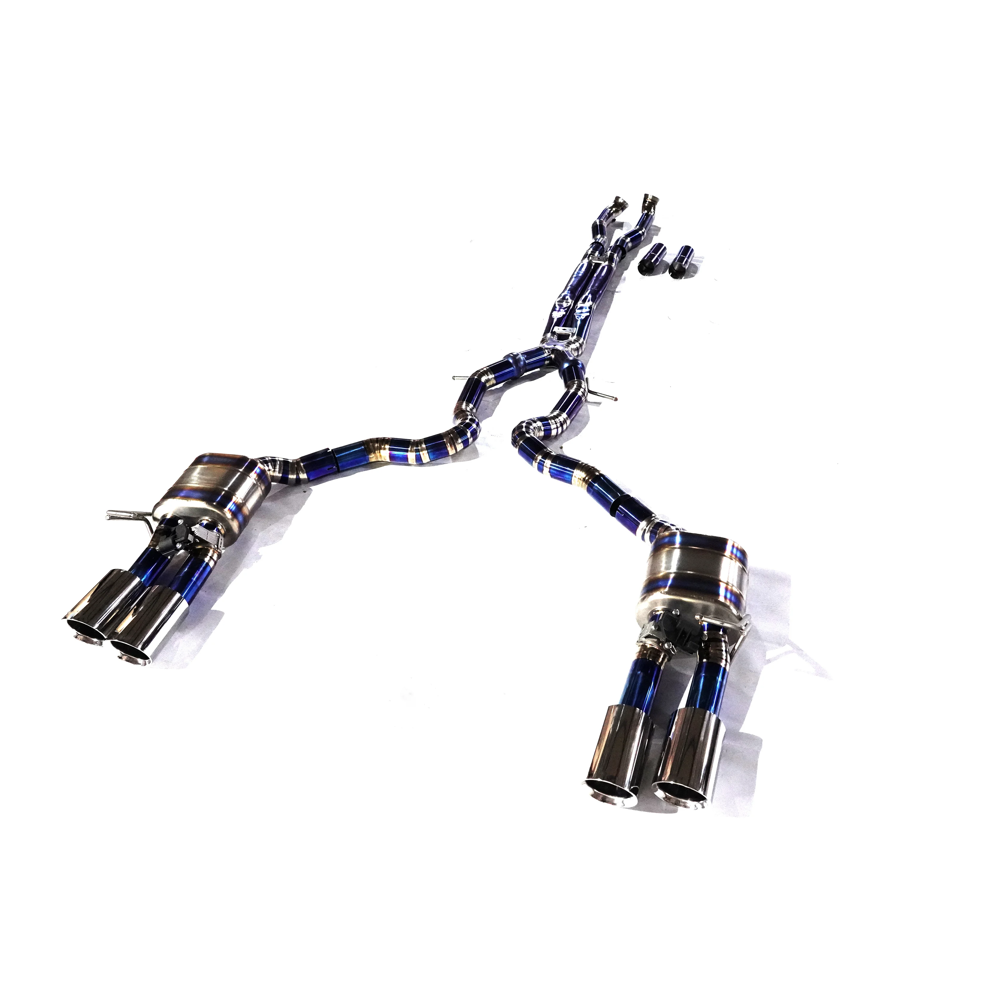 

Factory Wholesale CSZ Titanium Exhaust System Catback for pors che Panamera 970 971 Valves Remote Control Exhaust