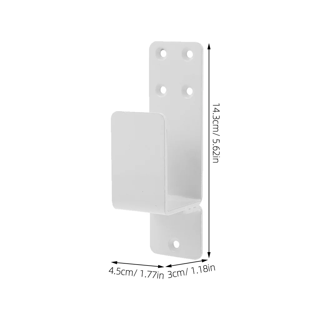 1 مجموعة الثقيلة باب المتراس قوس سميكة U على شكل شريط الأمان حامل ل المرآب الحظيرة الطابق السفلي البوابة الأمامية