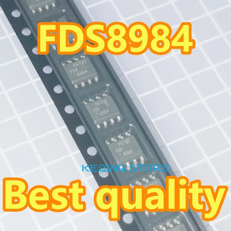 FDS8984 8984 SOP-8, 1/10 pièces