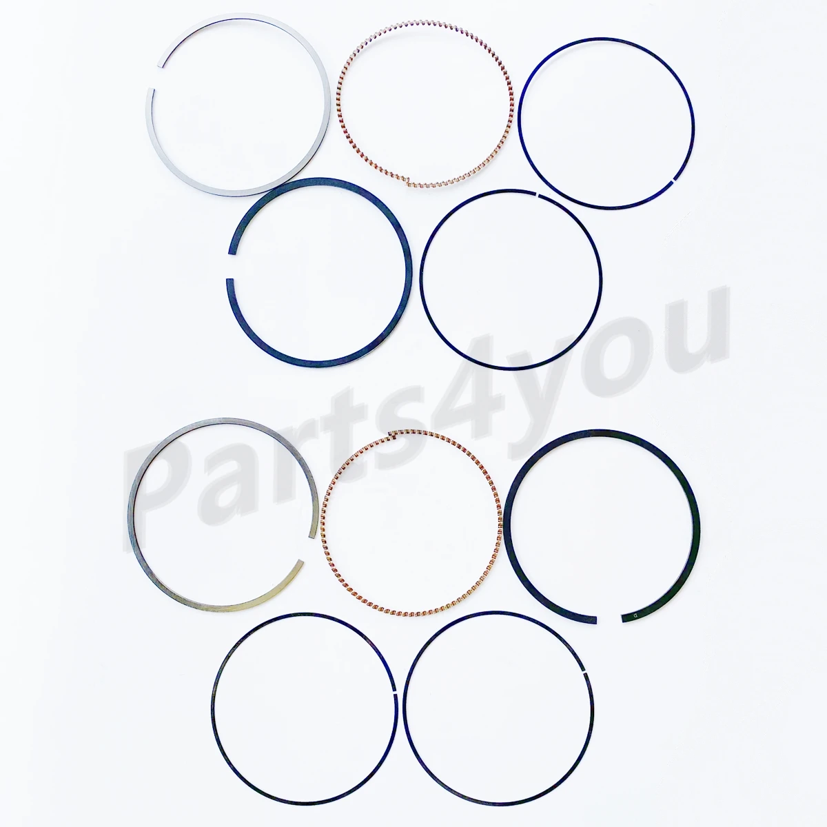 2 Sets Piston Ring for Can-Am Outlander 400 650 800 850 1000 Renegade 570 800 Defender Traxter HD8 HD9 HD10 420685244 420296774