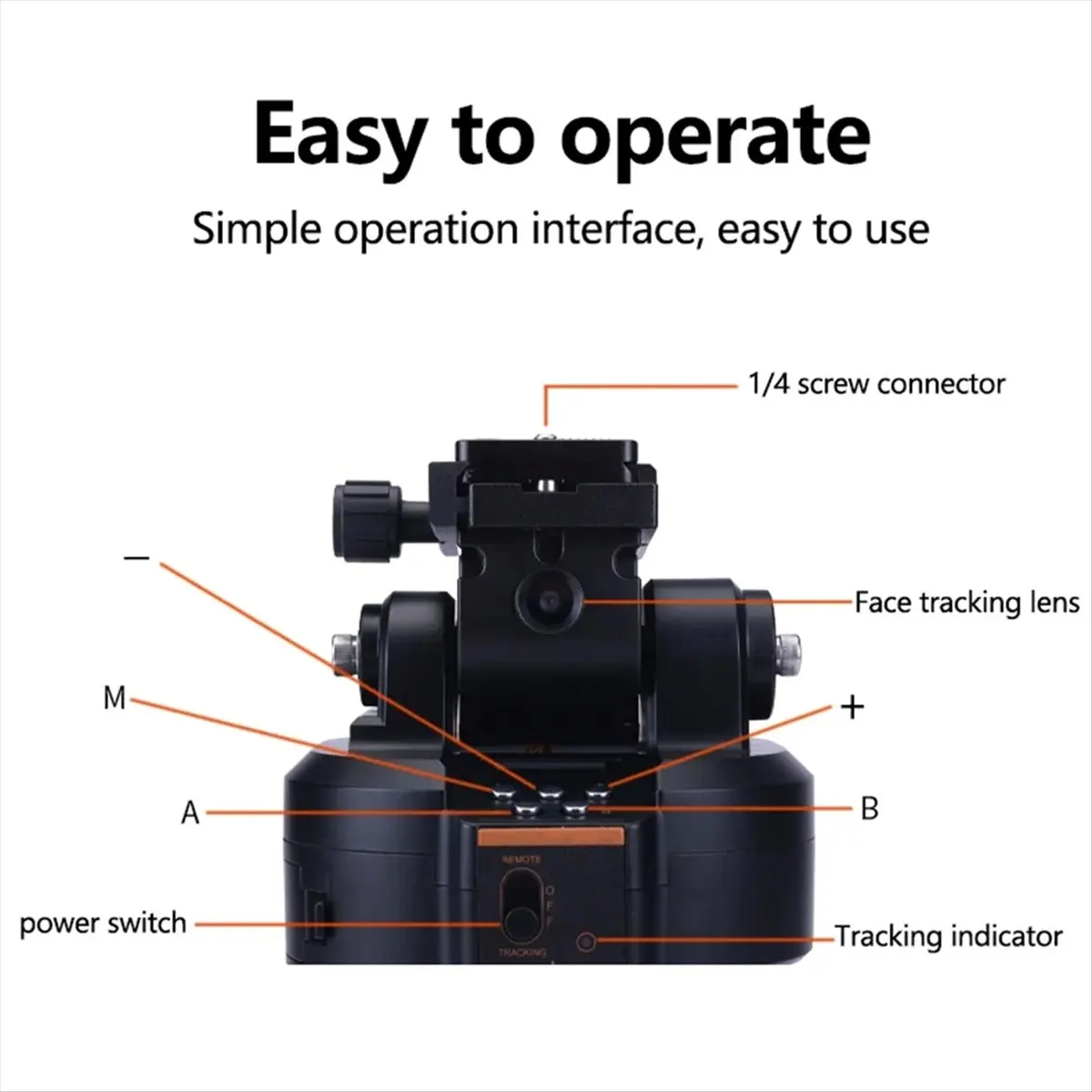 

RISE- YT-2000 AI Умный моторизованный панорамный штатив-стабилизатор с функцией отслеживания лица для телефонов, камер и прямых трансляций