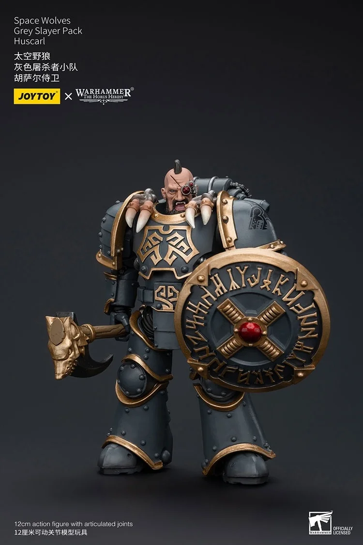 

JOYTOY Warhammer "The Horus Heresy" Space Wolves Grey Slayer Pack Huscarl Action Figures Original Doll Decoration Gift Collect