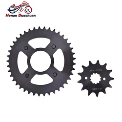 520 13T 41T Motorcycle Front Rear Sprocket Gear Staring Wheel For Honda AX-1 250 AX 1 1988-1994 520-41T 520-13T