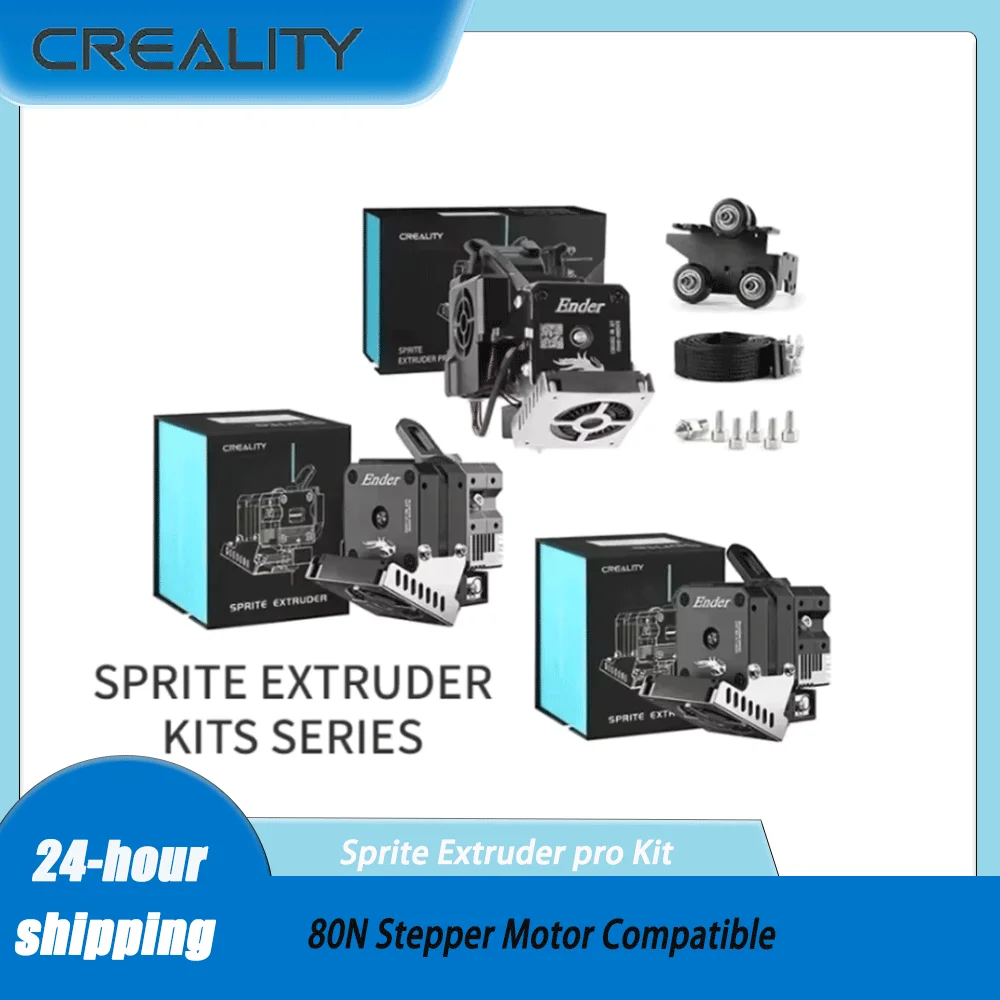 For Ender 3 Ender3 V2 Ender 3 pro Ender 3 Max Creality 3D Official Sprite Extruder pro Kit with 80N Stepper Motor Compatible