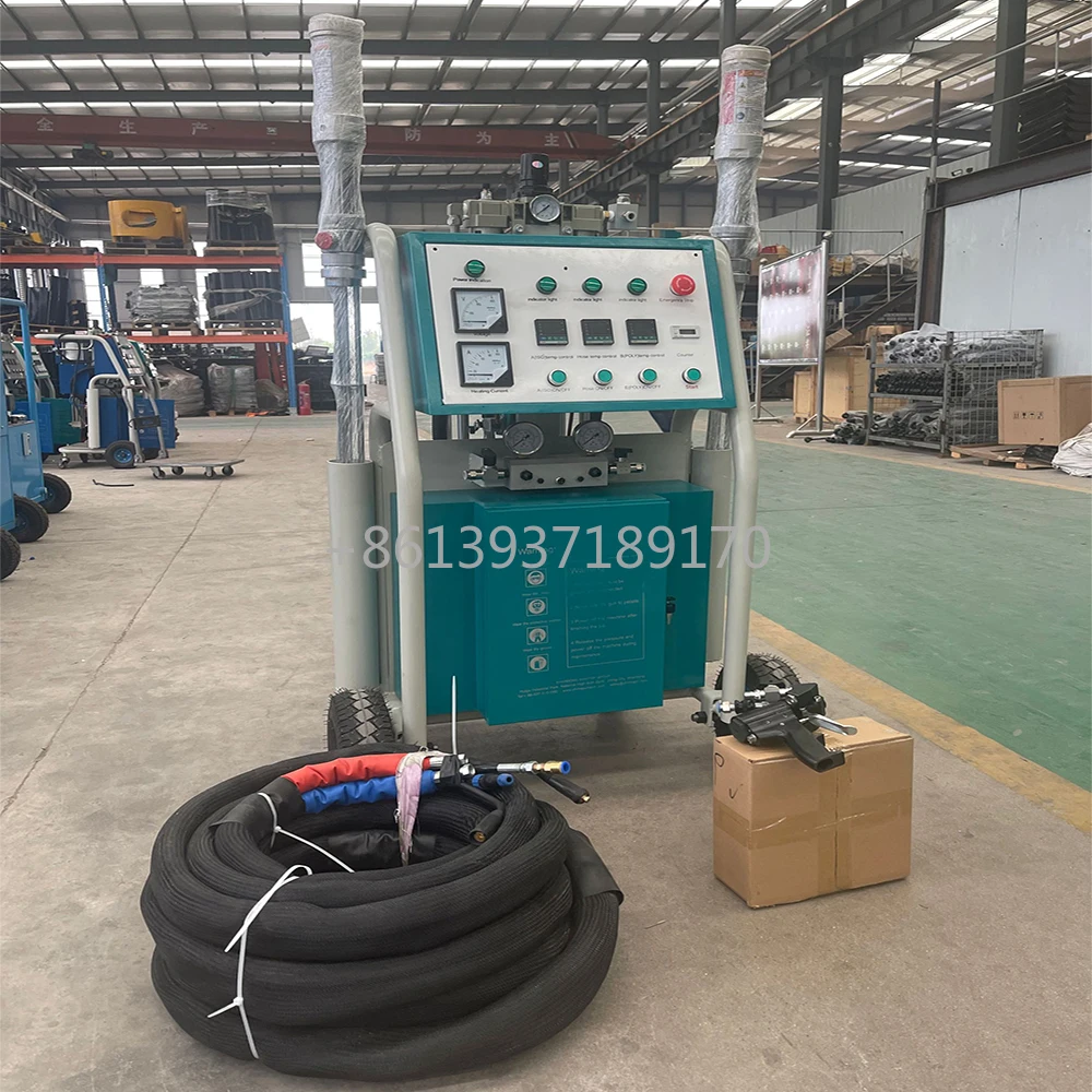 Chinese Cheap Portable Polyurethane Pu Spray Foam Machine for Wall Roof Tank Container Insulation