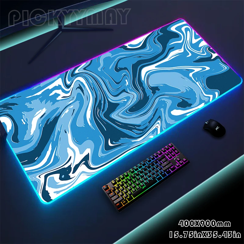 

Large RGB Mouse Mat Design Desk Mat LED Gaming Mousepad Big Luminous Desk Pad Gamer Backlit Mouse Pad Mousepads