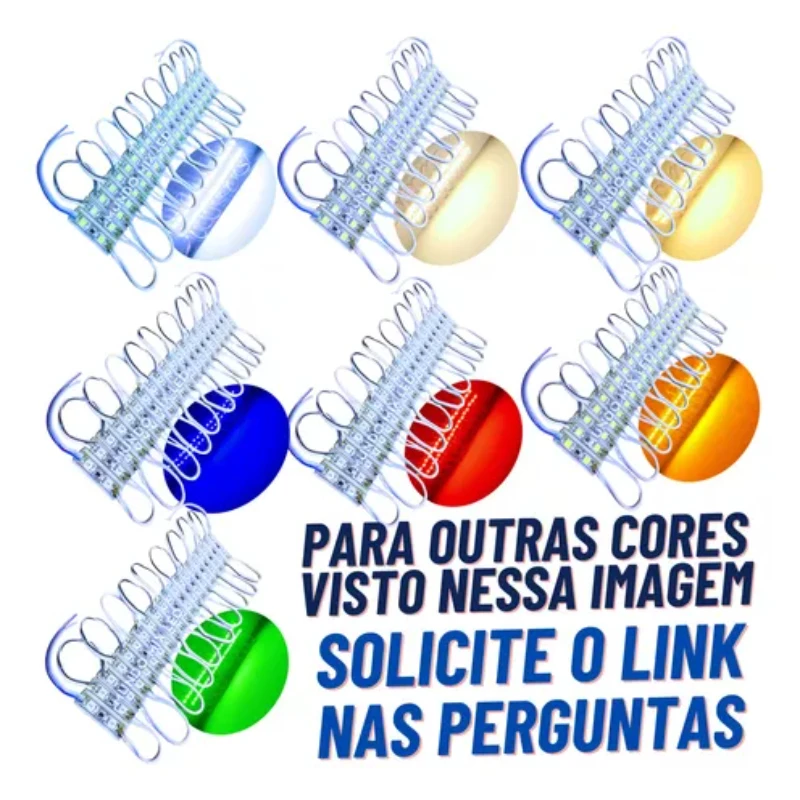 200pcs Mini  Module 12v Ip67 5050 2led Warm 3000k 27mm    Strip