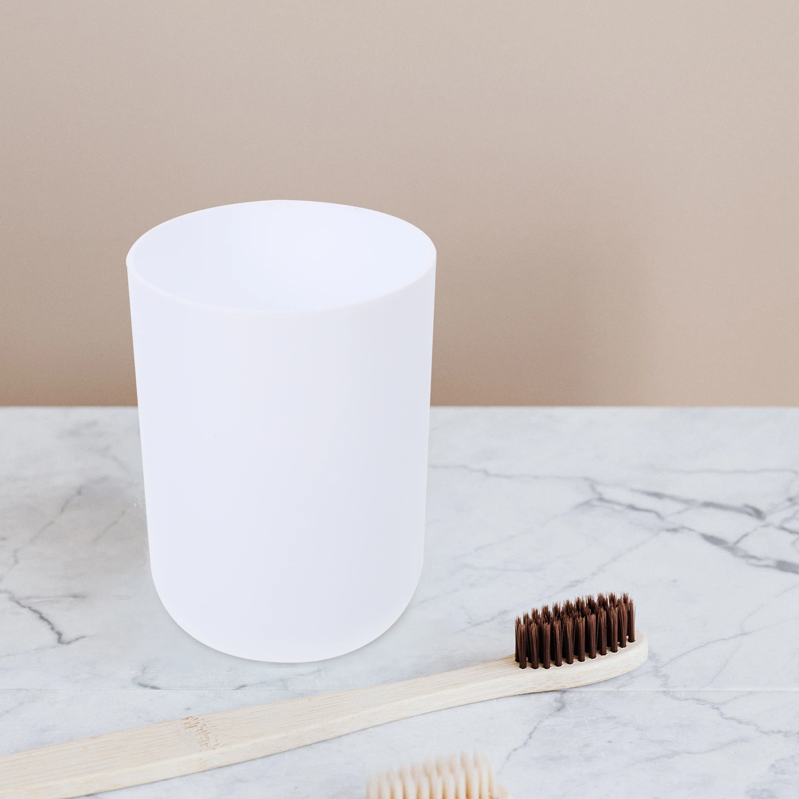 

1 Set Plastic Bathroom Accessories Kit Home Use Washing Supplies With Toothbrush Cup Soap Tray Lotion Bottle Gargle Cup Sanitary