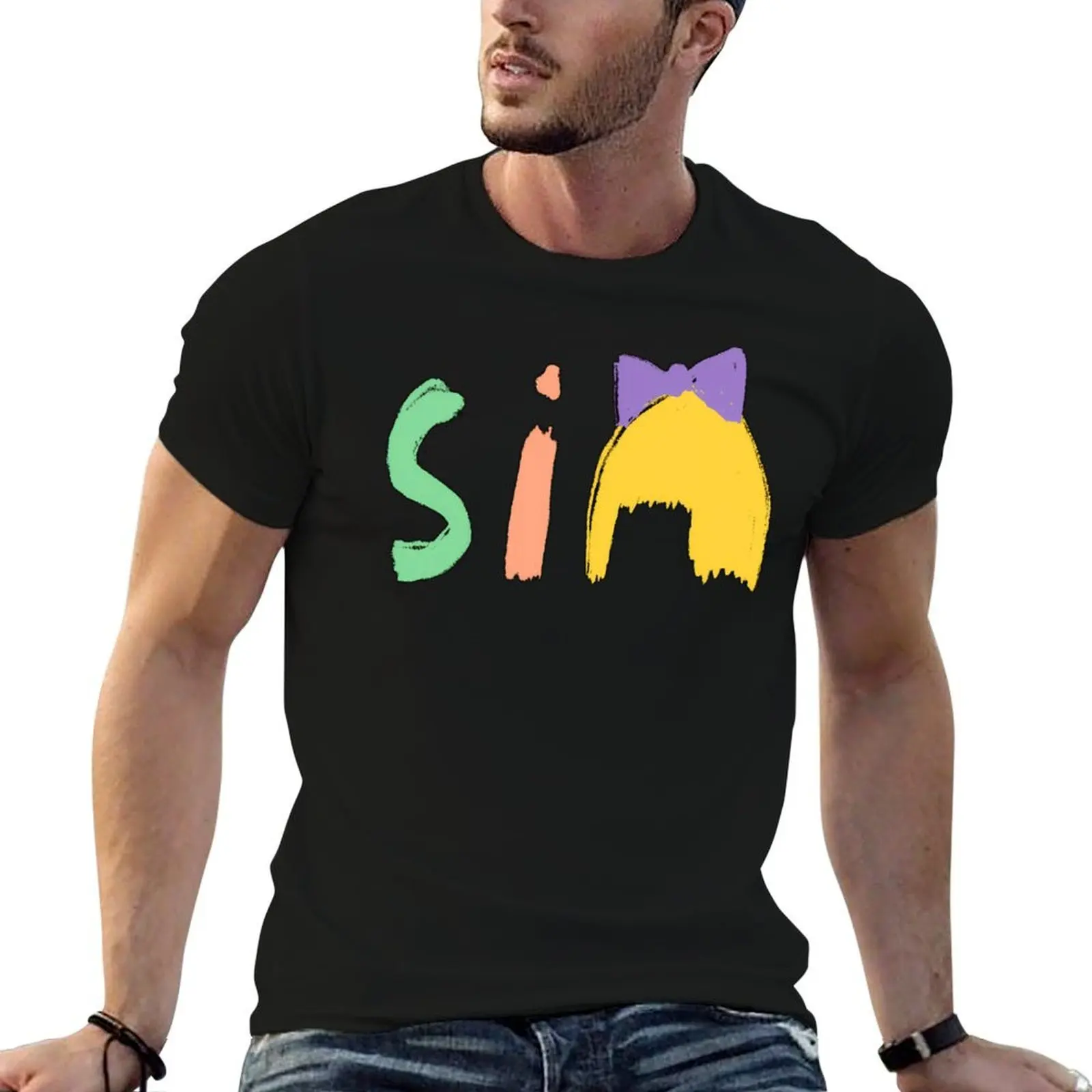 

Sia T-Shirt funny t shirts dark humor man t shirt cotton T-Shirt