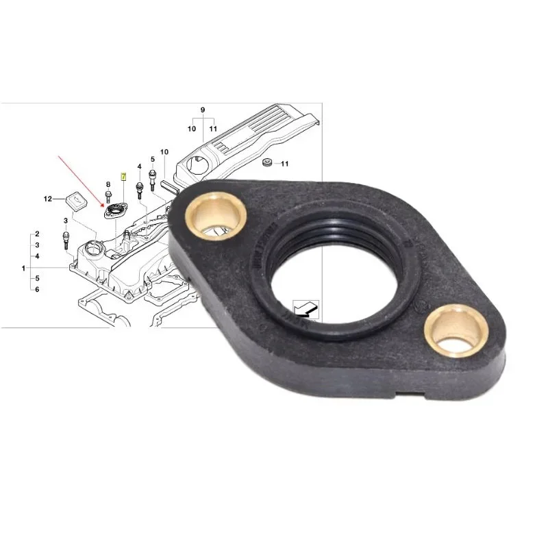 

Eccentric Shaft Actuator to Valve Cover Gasket for BMW E82 E84 E92 F30