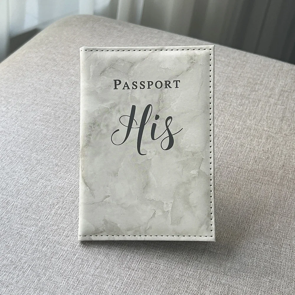 Personalised Mr and Mrs Passport Covers with Customized Name Passport Holder customized passport cover for couples