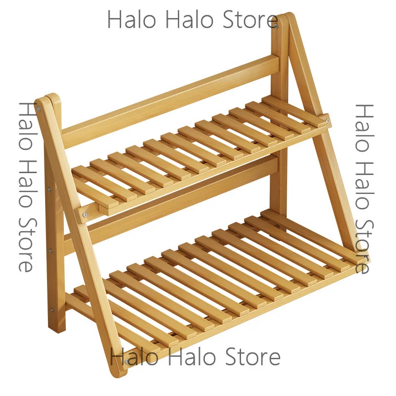 Desktop shelf Stepped home office display stand Countertop green plant small flower stand Cup finishing storage rack