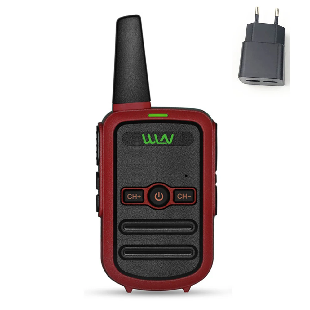 WLN KD-C51 Mini Portable Handheld Wireless High Power Walkie Talkie Profession FM Transmitter Receiver Two Way Radio Adapter