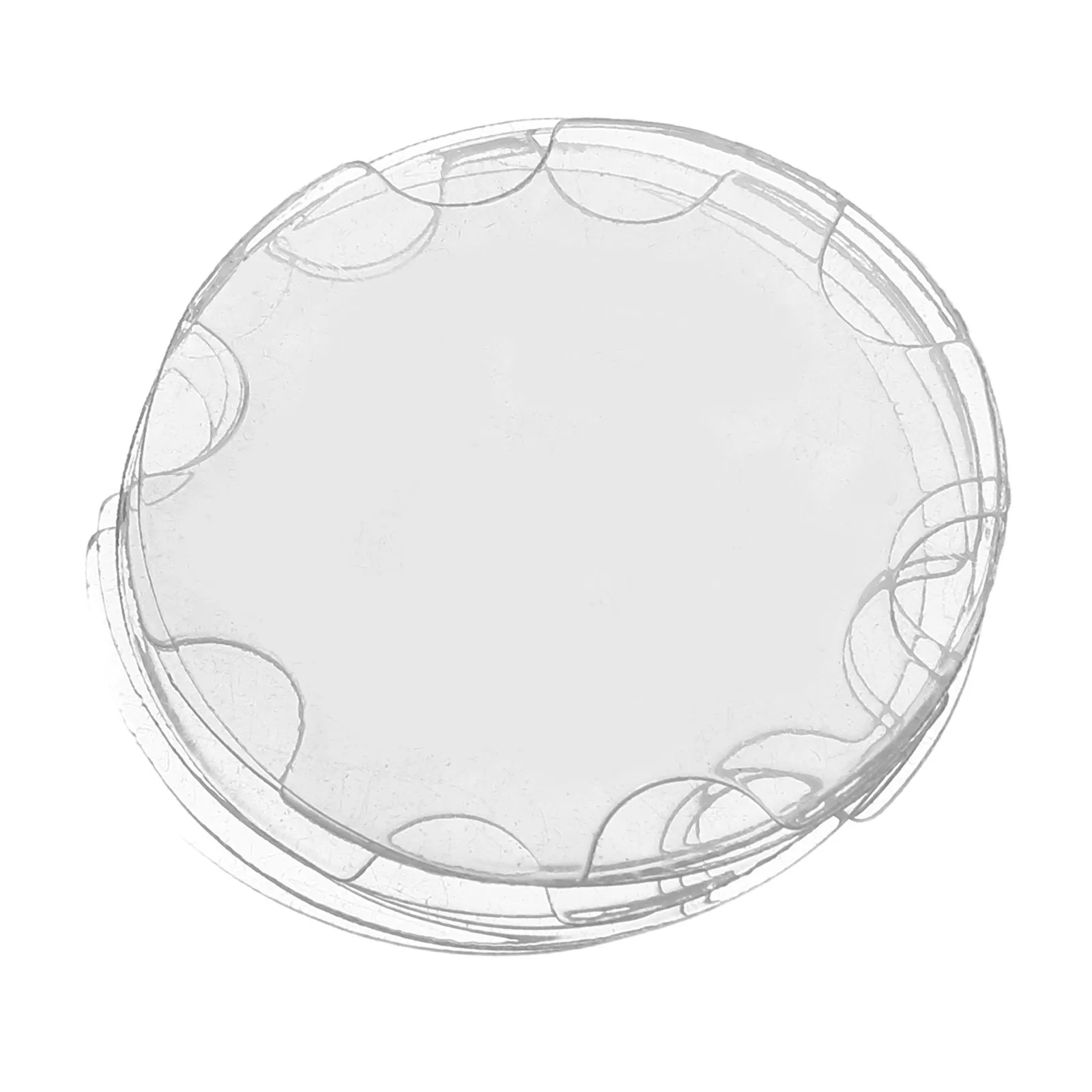 

10Pcs Clear Plastic Round Ring Display Stand Minimalist Jewelry Showcase Holder for Photography Retail Store Trade Show Prop