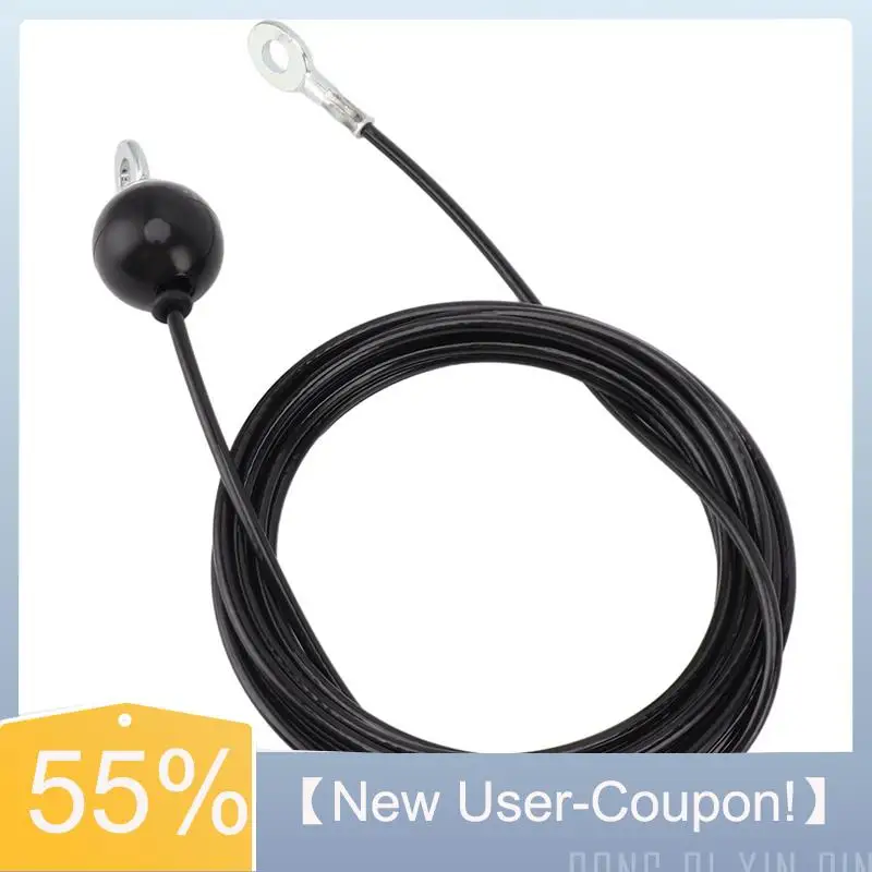 【New User-Coupon!】Rubber Coated Wire Rope Fitness Equipment Accessories Wire Rope Pulley Home DIY High Position Pull-Down Bird P