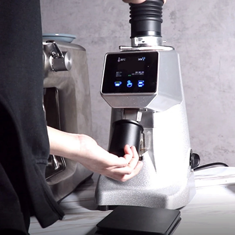 Molinillo de granos de café, contenedor de frijol de soplado para adaptador Ka, Cubo de frijol de soplado de aire para eliminar el polvo Residual de molinillo