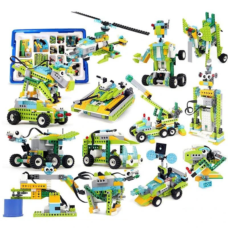 EV3 Wedo 2.0 Program Brick Steam Stem Robot Toys Education Assembly Building Blocks Play Set Science and Engineering