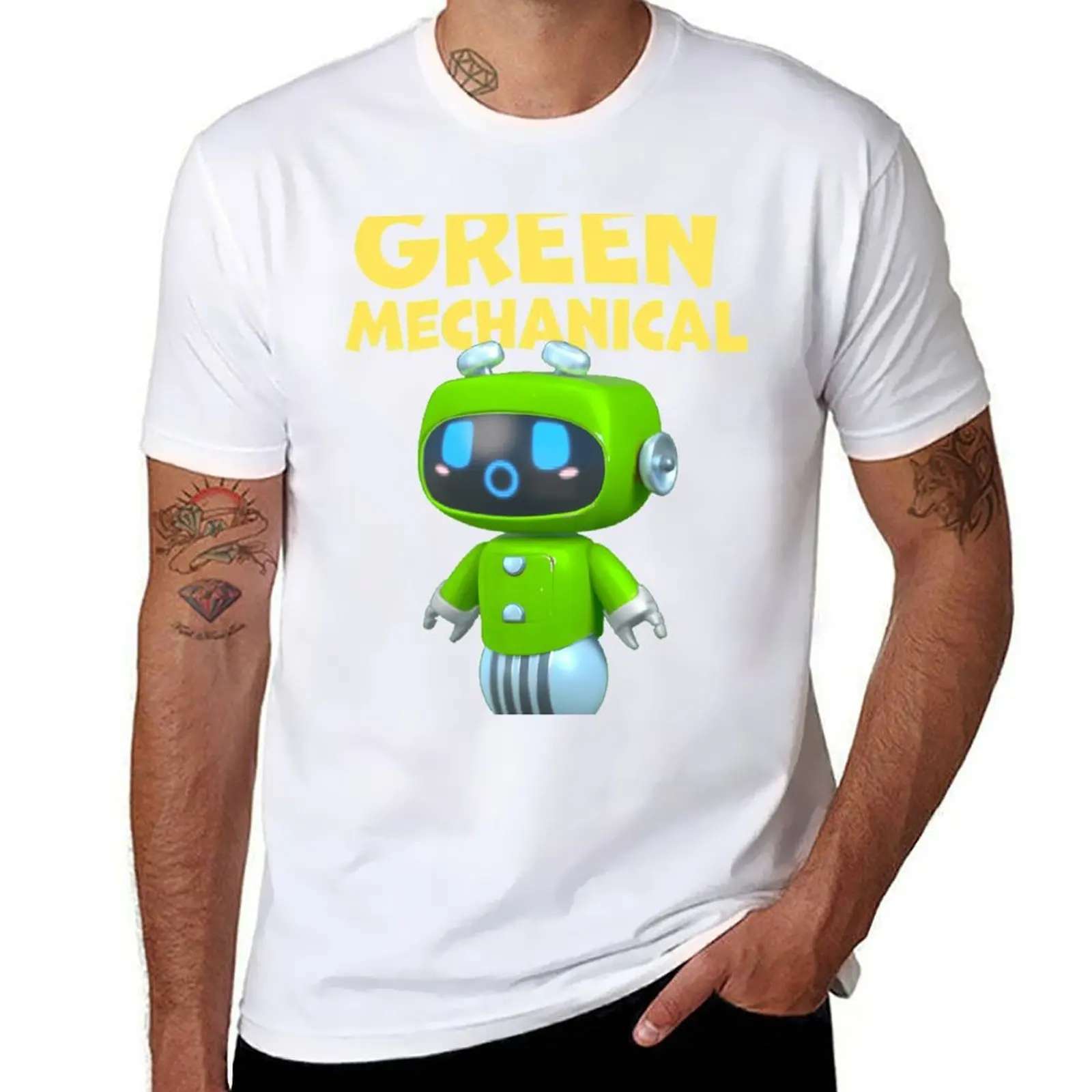 

Garage Geckos NEW BACKPACK GREEN MECHANICAL FOR Garage Geckos T-Shirt man t shirts for men funny t shirts cotton T-Shirt