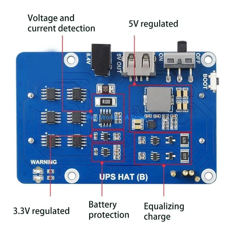 

37 МБ модуль питания модуля питания GPIO 5V