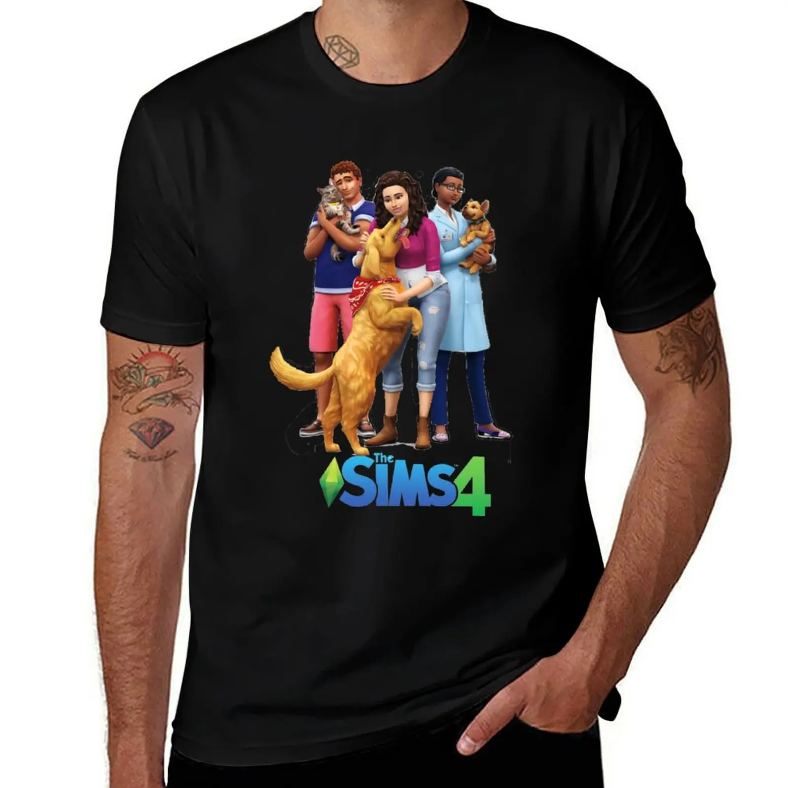 

The sims 4 T-Shirt Independence Day Short Sleeve T-Shirt