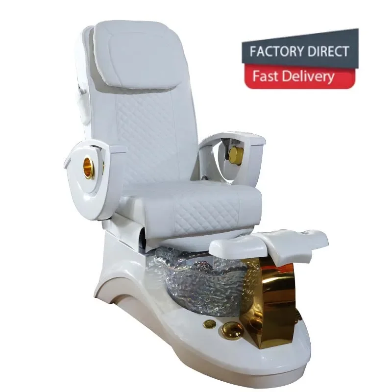 Luxury Modern Beauty Nail Salon Furniture Whirlpool Foot Spa  Massage Pedicure Chair