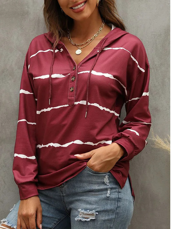 

Женская повседневная толстовка с капюшоном и принтом Street Sle f Ket Long Sve, дышащая, удобная, прямого кроя irt