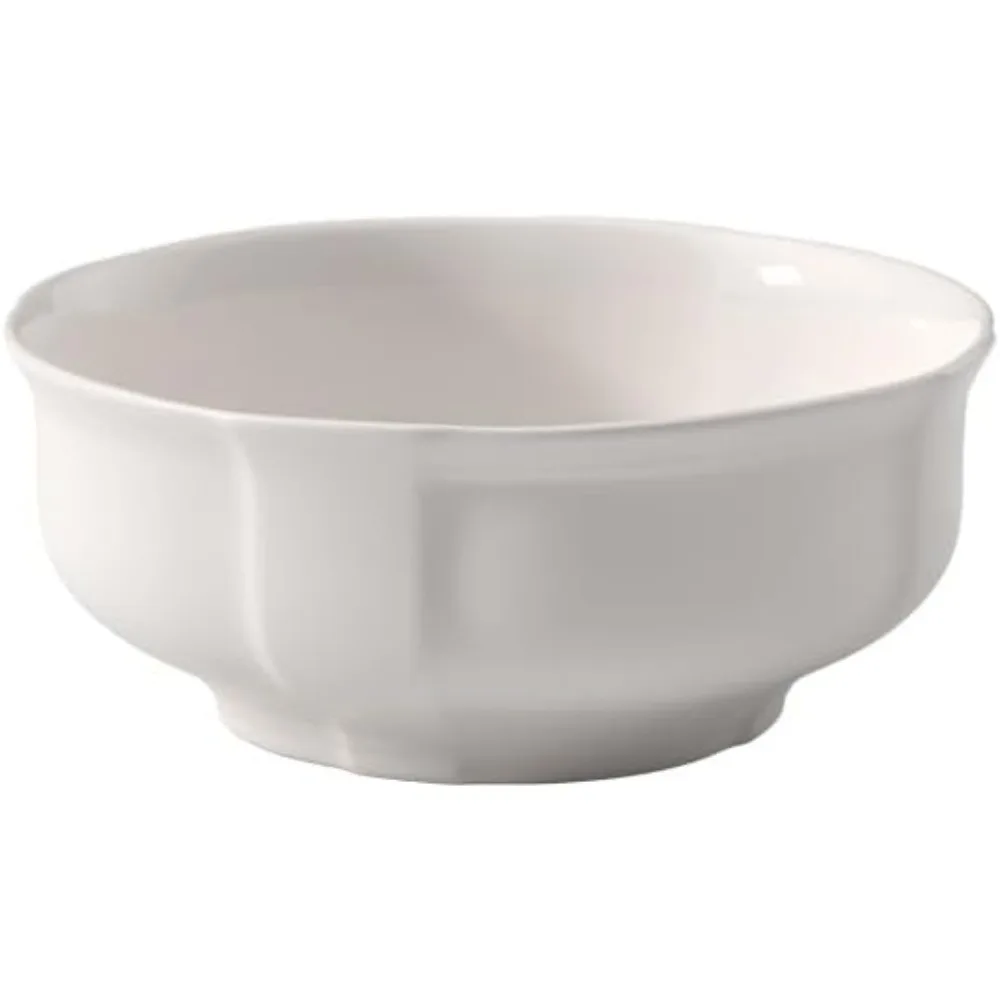 

Premium Porcelain Vegetable Bowl, Made in Germany, White, 8.5 x 3.25 Inches