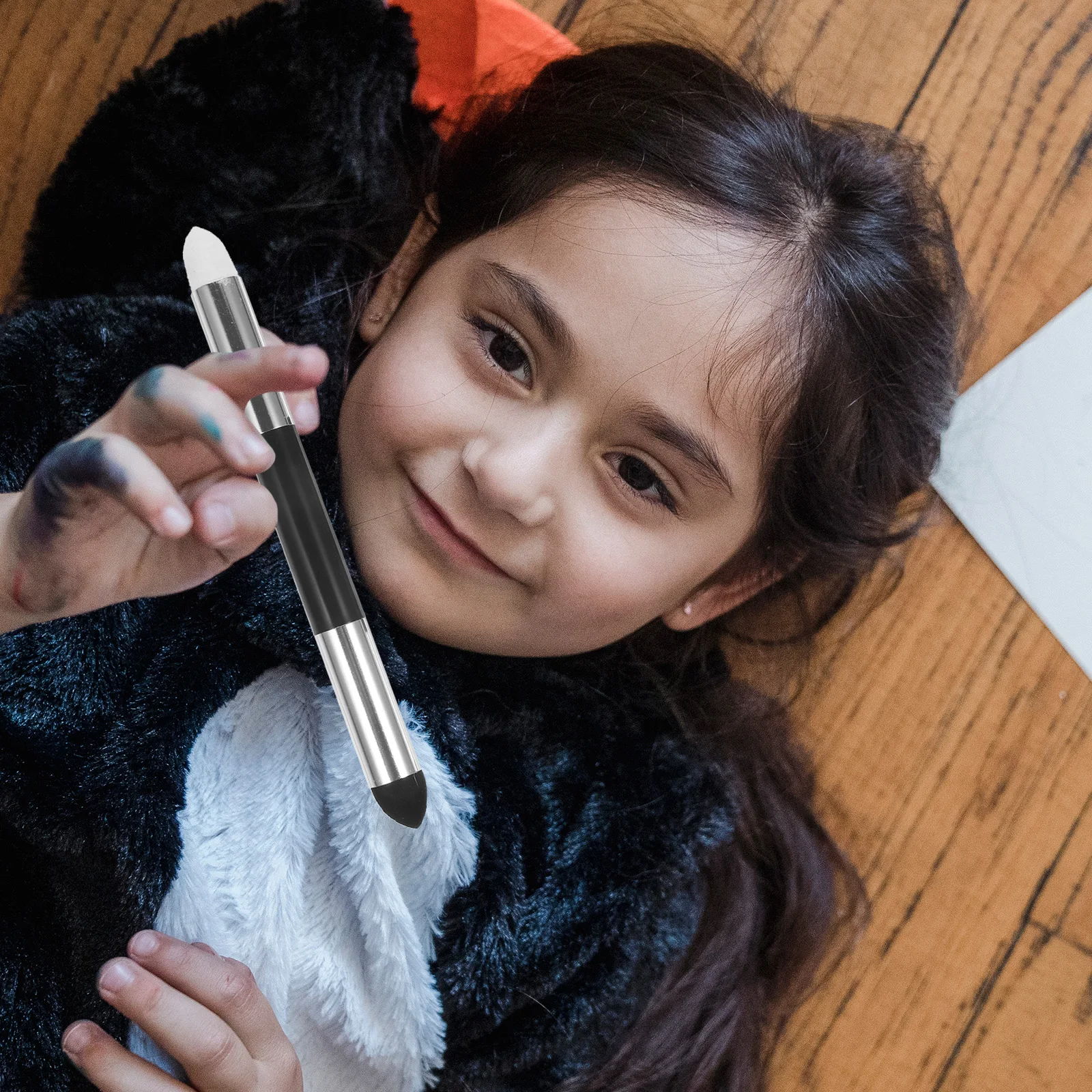 

4 Pcs Sketch Erase Pen Wipe Blender Wiper Sponge Heads Drawing Tools for Sketching Stirring Rod